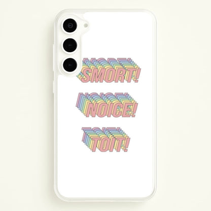 Smort, Noice, Toit - B99  - Brooklyn Nine-Nine Phone Case for Galaxy S23 Plus