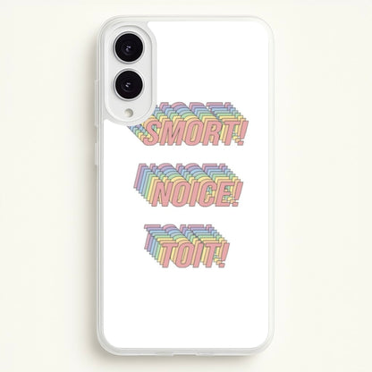 Smort, Noice, Toit - B99  - Brooklyn Nine-Nine Phone Case for Galaxy S25 Edge