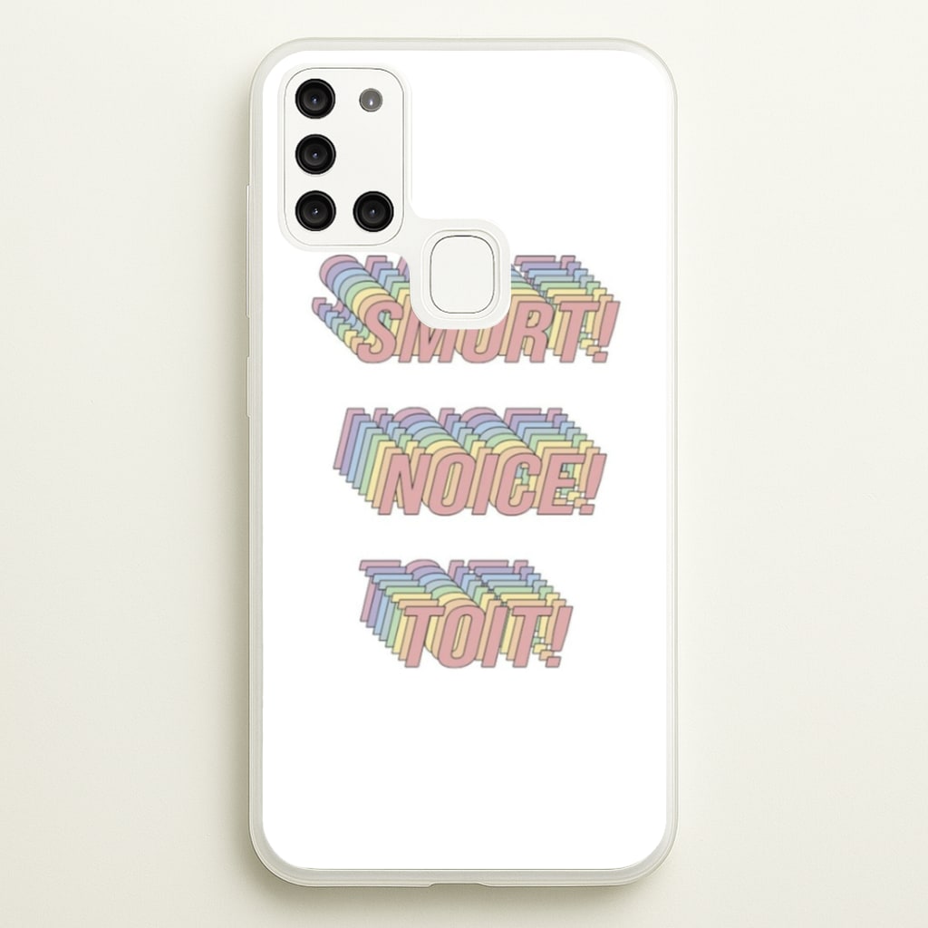 Smort, Noice, Toit - B99  - Brooklyn Nine-Nine Phone Case for Galaxy A21s