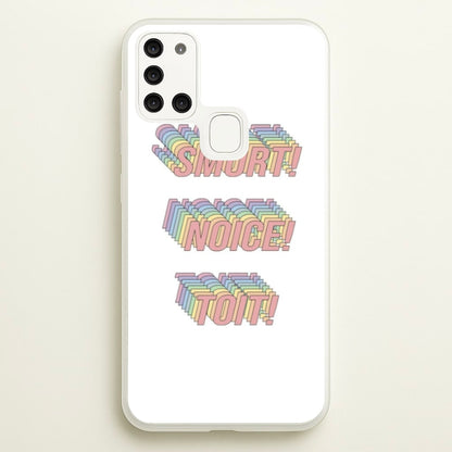 Smort, Noice, Toit - B99  - Brooklyn Nine-Nine Phone Case for Galaxy A21s
