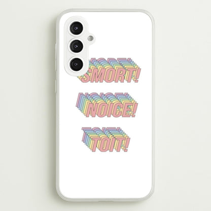 Smort, Noice, Toit - B99  - Brooklyn Nine-Nine Phone Case for Galaxy S23FE