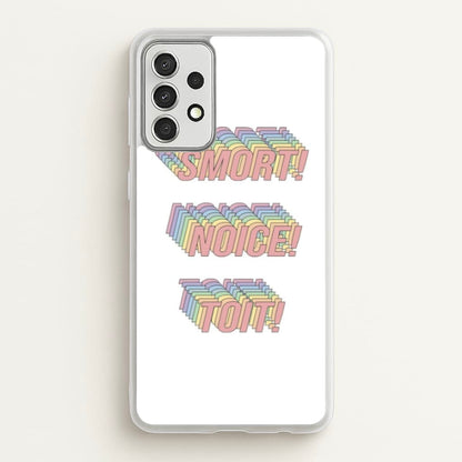 Smort, Noice, Toit - B99  - Brooklyn Nine-Nine Phone Case for Galaxy A52 / A52s