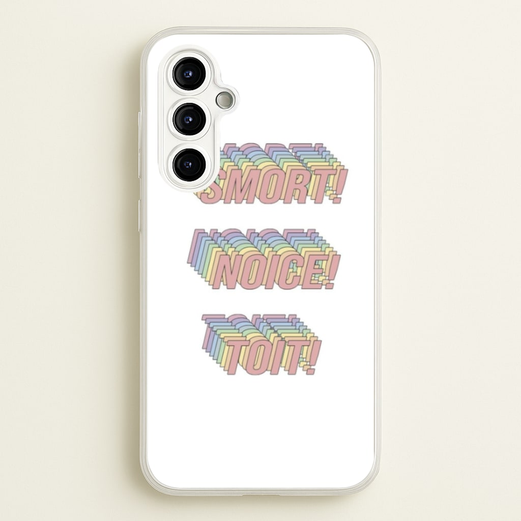 Smort, Noice, Toit - B99  - Brooklyn Nine-Nine Phone Case for Galaxy A54