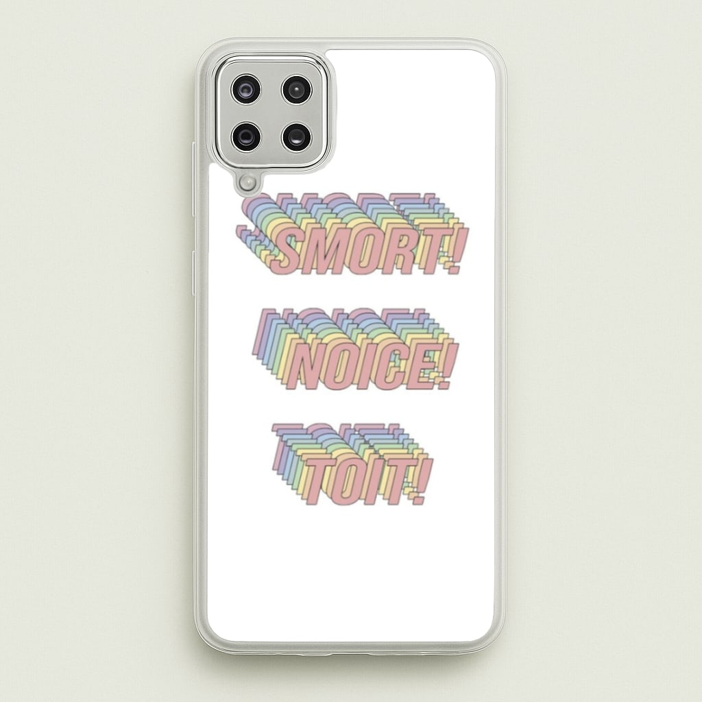 Smort, Noice, Toit - B99  - Brooklyn Nine-Nine Phone Case for Galaxy A12