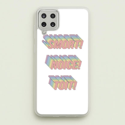 Smort, Noice, Toit - B99  - Brooklyn Nine-Nine Phone Case for Galaxy A12