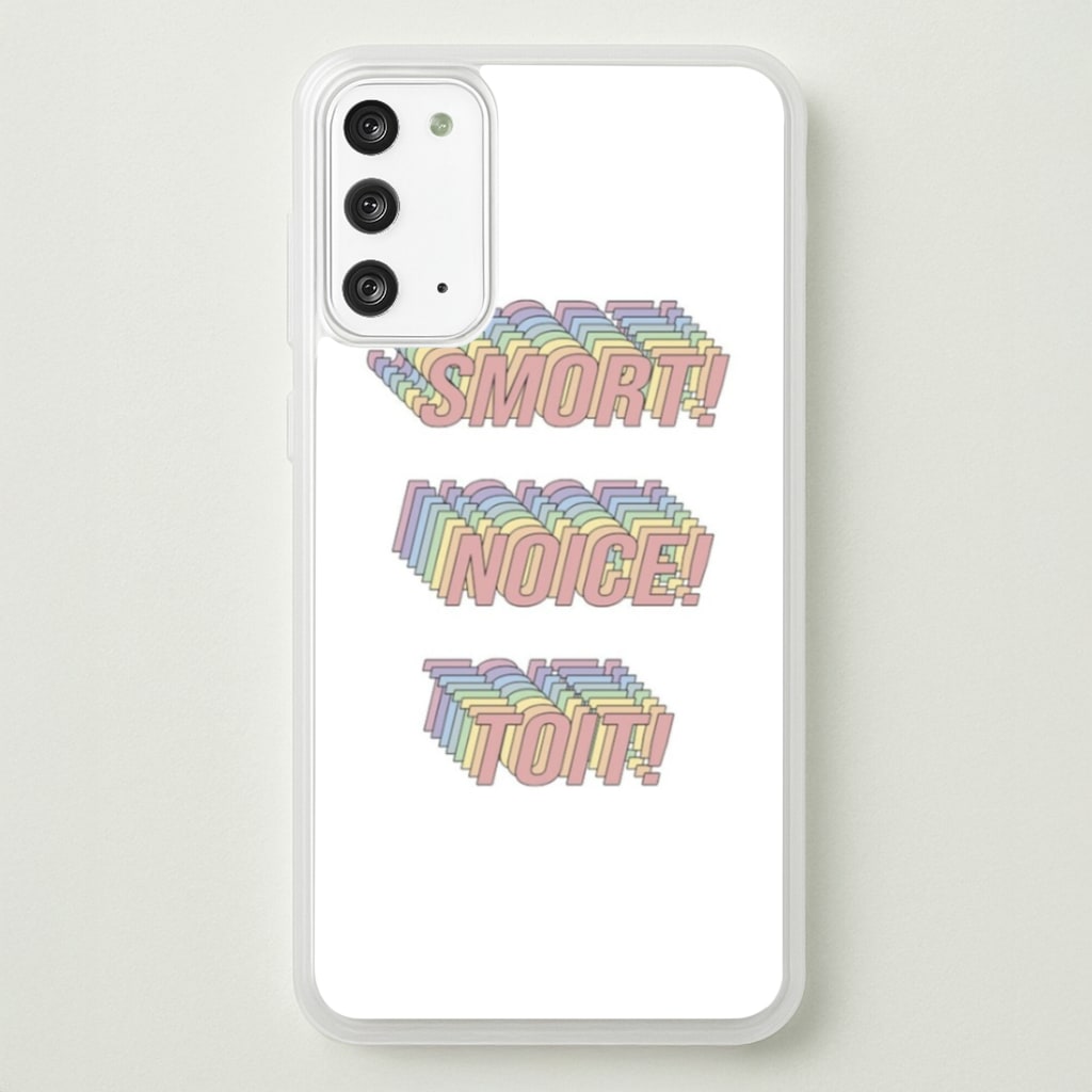 Smort, Noice, Toit - B99  - Brooklyn Nine-Nine Phone Case for Galaxy Note 20