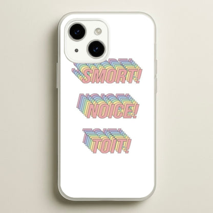 Smort, Noice, Toit - B99  - Brooklyn Nine-Nine Phone Case for iPhone 15