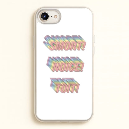 Smort, Noice, Toit - B99  - Brooklyn Nine-Nine Phone Case for iPhone 6 / 7 / 8 / SE