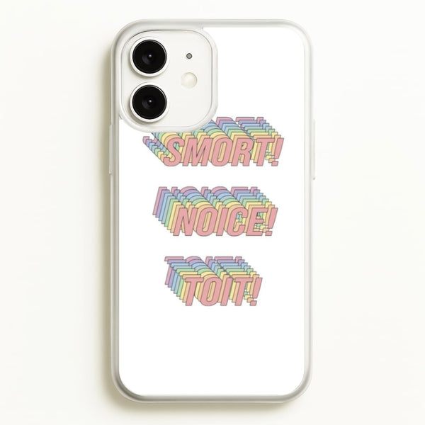 Smort, Noice, Toit - B99  - Brooklyn Nine-Nine Phone Case for iPhone 11