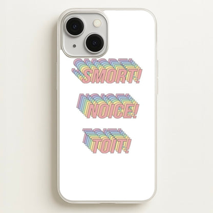 Smort, Noice, Toit - B99  - Brooklyn Nine-Nine Phone Case for iPhone 13