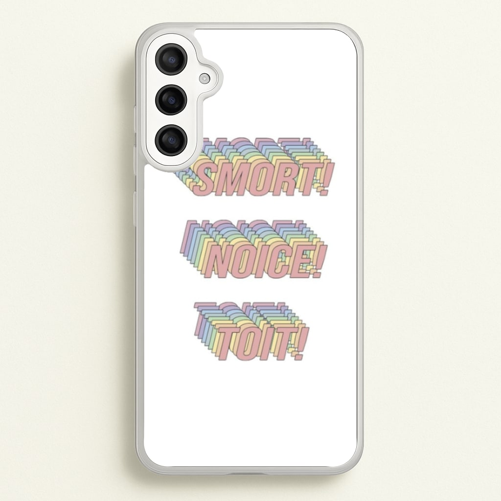 Smort, Noice, Toit - B99  - Brooklyn Nine-Nine Phone Case for Galaxy A34
