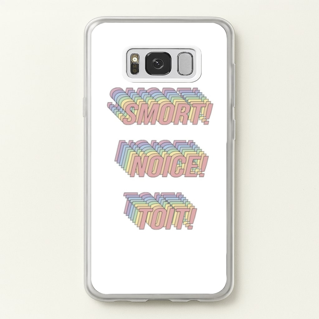 Smort, Noice, Toit - B99  - Brooklyn Nine-Nine Phone Case for Galaxy S8 Plus