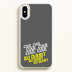 Cool Cool Cool No Doubt Grey - B99  - Brooklyn Nine-Nine Phone Case for iPhone XS Max