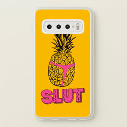 Holt's Pineapple Shirt Design - B99  - Brooklyn Nine-Nine Phone Case for Galaxy S10 Plus
