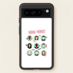 Nine Nine Characters - B99  - Brooklyn Nine-Nine Phone Case for Google Pixel 8 Pro