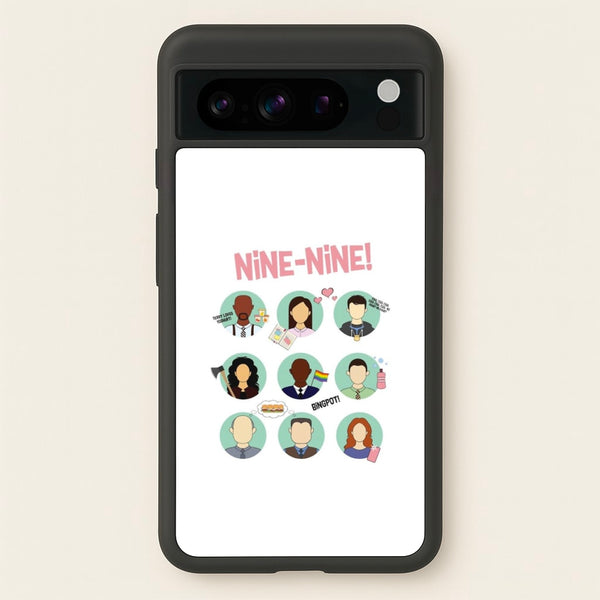 Nine Nine Characters - B99  - Brooklyn Nine-Nine Phone Case for Google Pixel 8 Pro