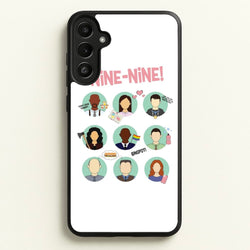 Nine Nine Characters - B99  - Brooklyn Nine-Nine Phone Case for Galaxy A36