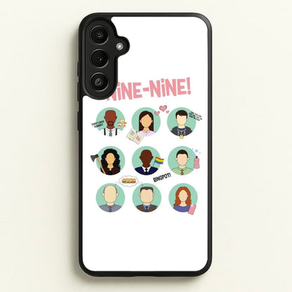 Nine Nine Characters - B99  - Brooklyn Nine-Nine Phone Case for Galaxy A36