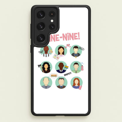Nine Nine Characters - B99  - Brooklyn Nine-Nine Phone Case for Galaxy S23 Ultra