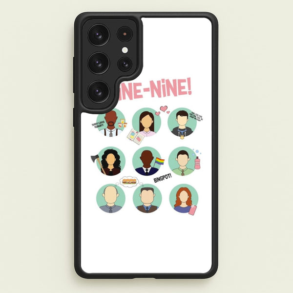 Nine Nine Characters - B99  - Brooklyn Nine-Nine Phone Case for Galaxy S23 Ultra