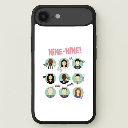 Nine Nine Characters - B99 Phone Case for iPhone 17 Air