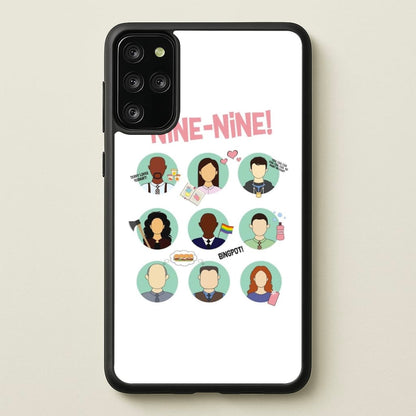 Nine Nine Characters - B99  - Brooklyn Nine-Nine Phone Case for Galaxy S20 Plus