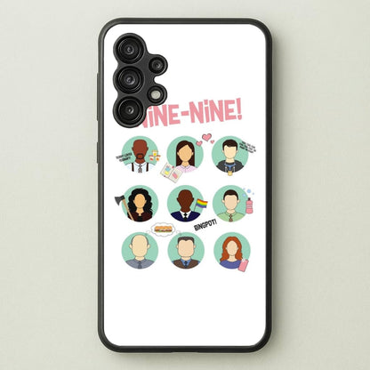 Nine Nine Characters - B99  - Brooklyn Nine-Nine Phone Case for Galaxy A13