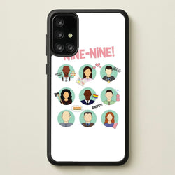 Nine Nine Characters - B99  - Brooklyn Nine-Nine Phone Case for Galaxy A71
