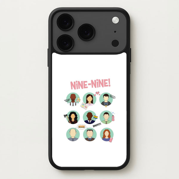 Nine Nine Characters - B99 Phone Case for iPhone 17 Pro