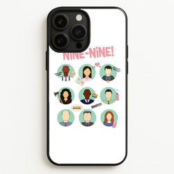 Nine Nine Characters - B99  - Brooklyn Nine-Nine Phone Case for iPhone 13 Pro Max
