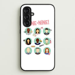 Nine Nine Characters - B99  - Brooklyn Nine-Nine Phone Case for Galaxy A16