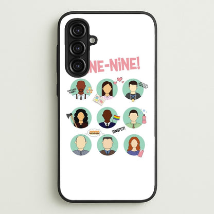 Nine Nine Characters - B99  - Brooklyn Nine-Nine Phone Case for Galaxy A16