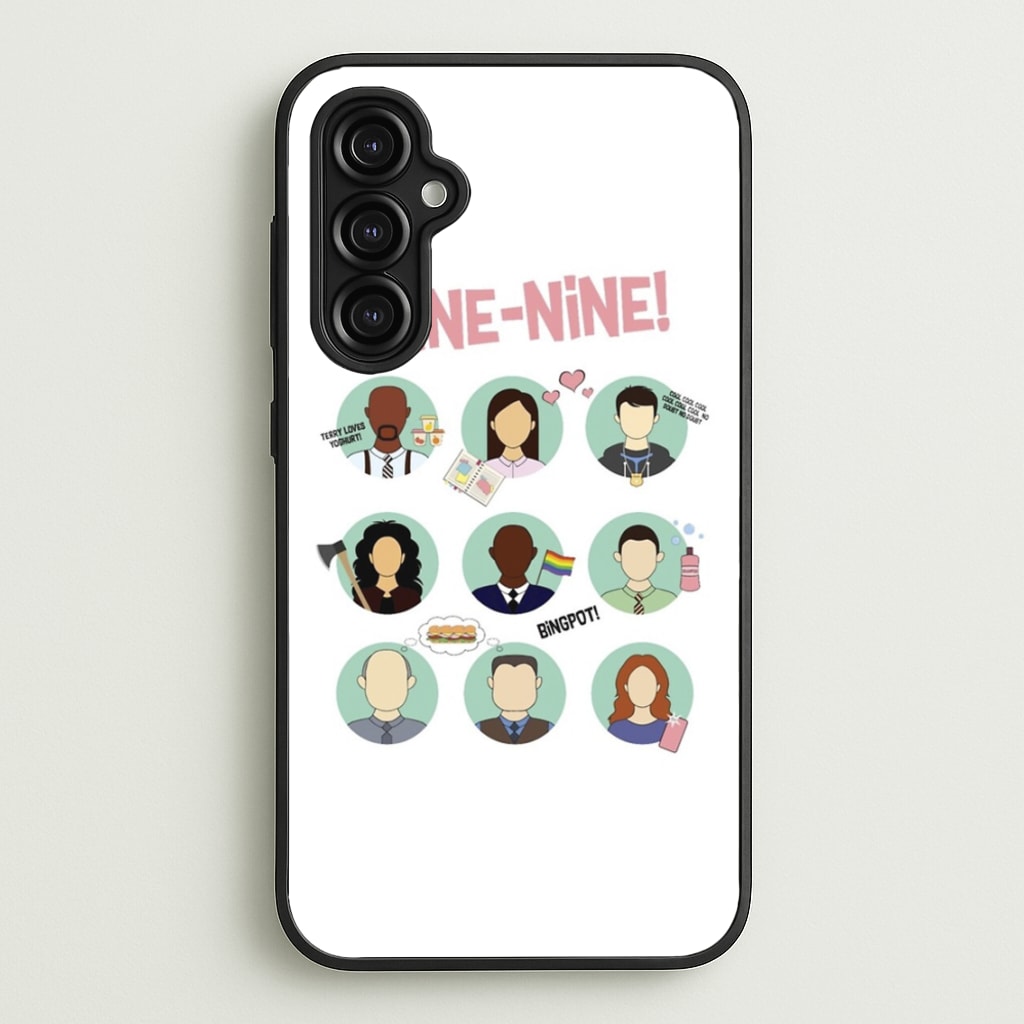 Nine Nine Characters - B99  - Brooklyn Nine-Nine Phone Case for Galaxy A14