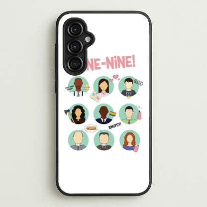 Nine Nine Characters - B99  - Brooklyn Nine-Nine Phone Case for Galaxy A14
