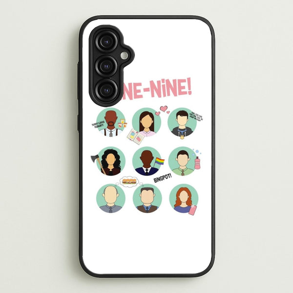 Nine Nine Characters - B99  - Brooklyn Nine-Nine Phone Case for Galaxy A14