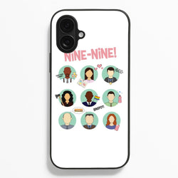 Nine Nine Characters - B99  - Brooklyn Nine-Nine Phone Case for iPhone 16 Plus
