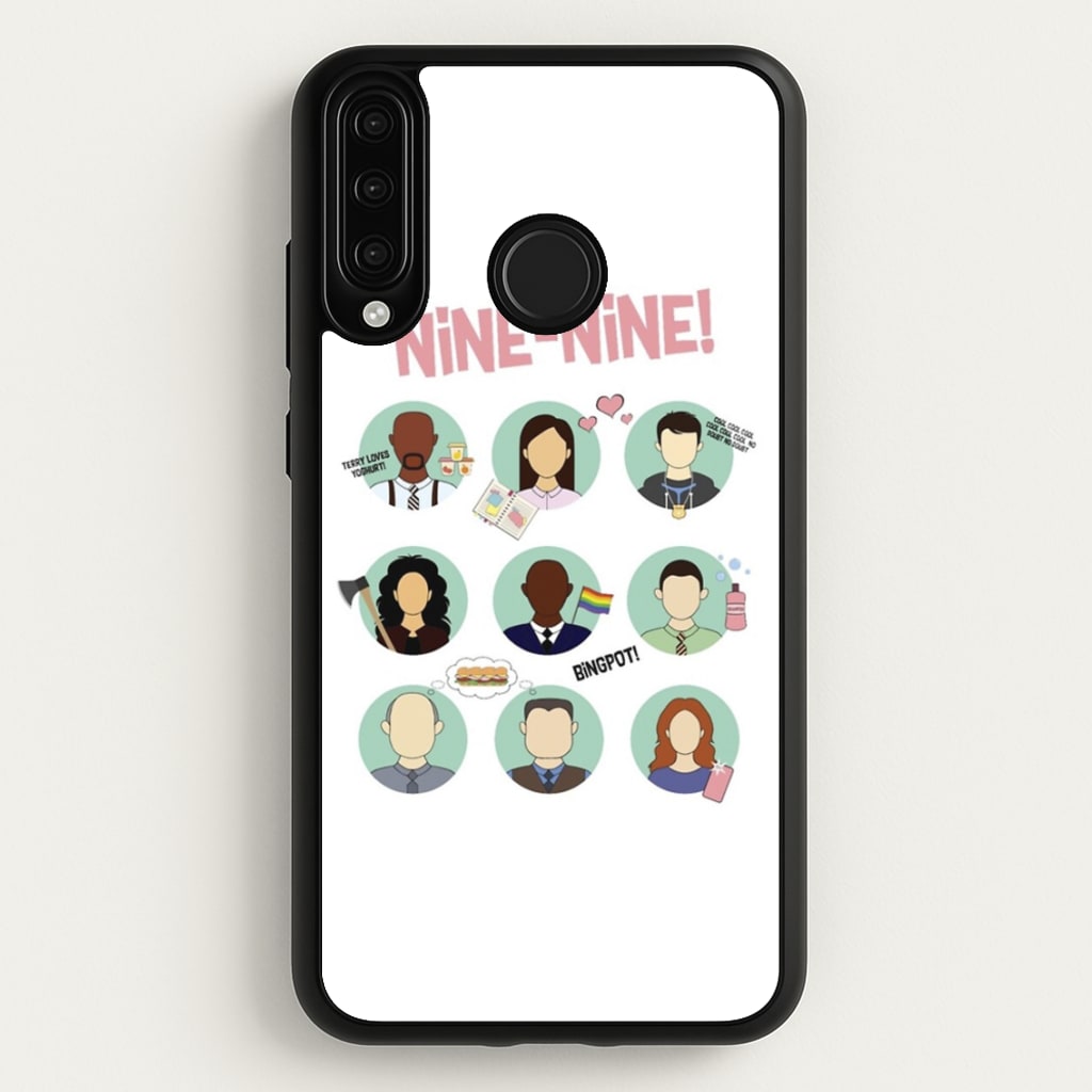 Nine Nine Characters - B99  - Brooklyn Nine-Nine Phone Case for Huawei P30 Lite