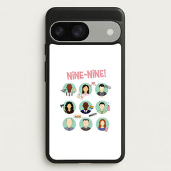 Nine Nine Characters - B99  - Brooklyn Nine-Nine Phone Case for Google Pixel 9 / 9 Pro