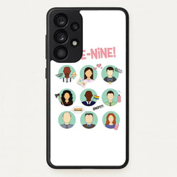 Nine Nine Characters - B99  - Brooklyn Nine-Nine Phone Case for Galaxy A33