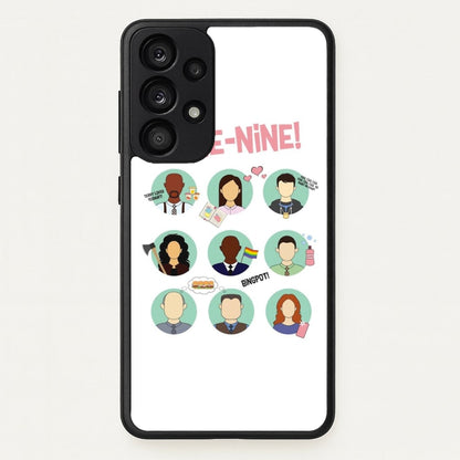 Nine Nine Characters - B99  - Brooklyn Nine-Nine Phone Case for Galaxy A33
