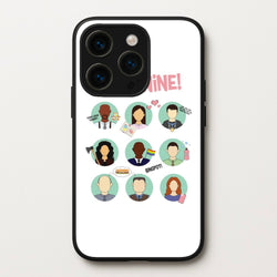 Nine Nine Characters - B99  - Brooklyn Nine-Nine Phone Case for iPhone 14 Pro Max