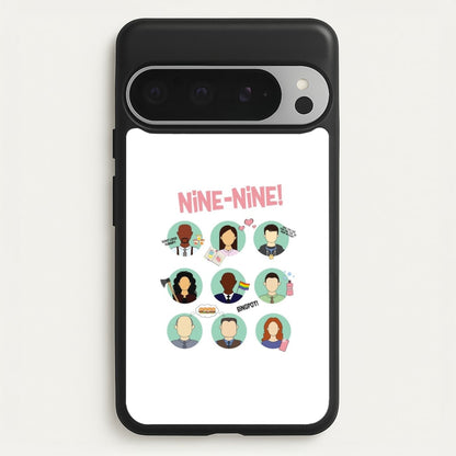 Nine Nine Characters - B99  - Brooklyn Nine-Nine Phone Case for Google Pixel 9 Pro XL