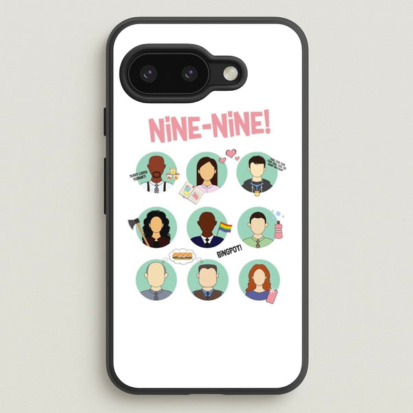 Nine Nine Characters - B99  - Brooklyn Nine-Nine Phone Case for Google Pixel 9a