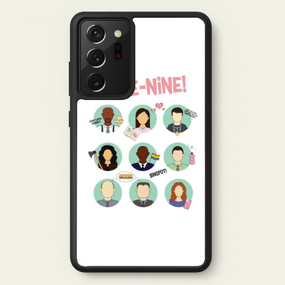 Nine Nine Characters - B99  - Brooklyn Nine-Nine Phone Case for Galaxy Note 20 Ultra