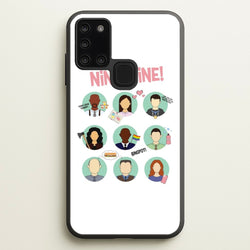 Nine Nine Characters - B99  - Brooklyn Nine-Nine Phone Case for Galaxy A21s