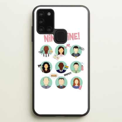 Nine Nine Characters - B99  - Brooklyn Nine-Nine Phone Case for Galaxy A21s