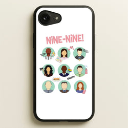 Nine Nine Characters - B99  - Brooklyn Nine-Nine Phone Case for iPhone 16e