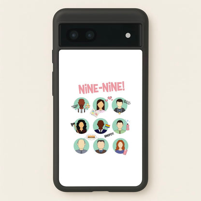 Nine Nine Characters - B99  - Brooklyn Nine-Nine Phone Case for Google Pixel 6a