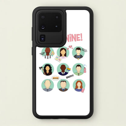 Nine Nine Characters - B99  - Brooklyn Nine-Nine Phone Case for Galaxy S20 Ultra