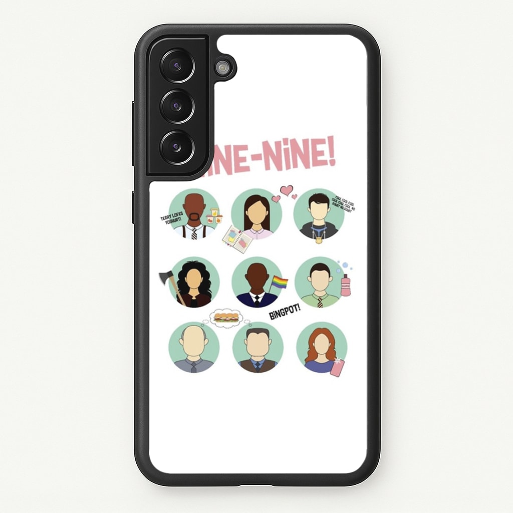 Nine Nine Characters - B99  - Brooklyn Nine-Nine Phone Case for Galaxy S21FE